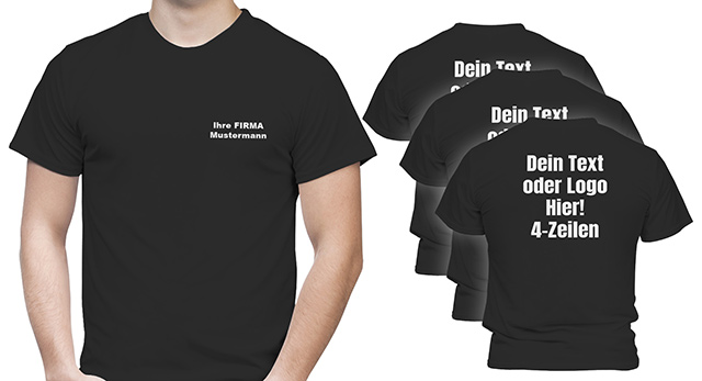 Textildruck Arbeitsshirts Textildruck Arbeitsshirts